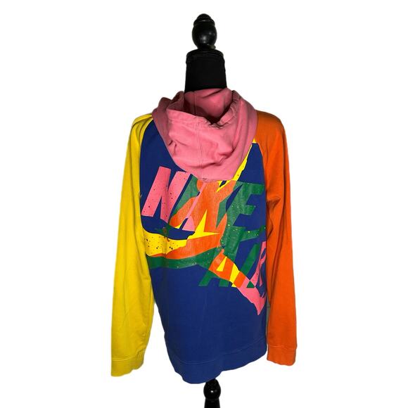 Nike Air Jordan Women’s Colorful Full Zip Hoodie, Medium, Pre-owned - Picture 2 of 8